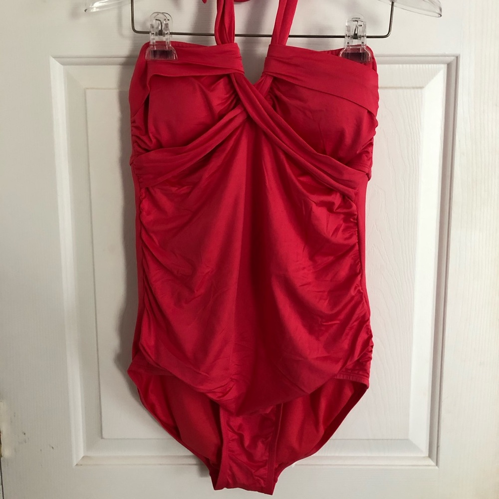 Merona One Piece Pink Swim Suit